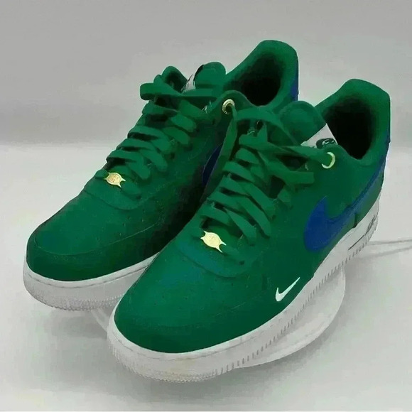 Nike Air Force 107 Elevate "40TH" Malachite/BlueJay-Sail-White ``AIRFORCE1'' M11 - Picture 15 of 15
